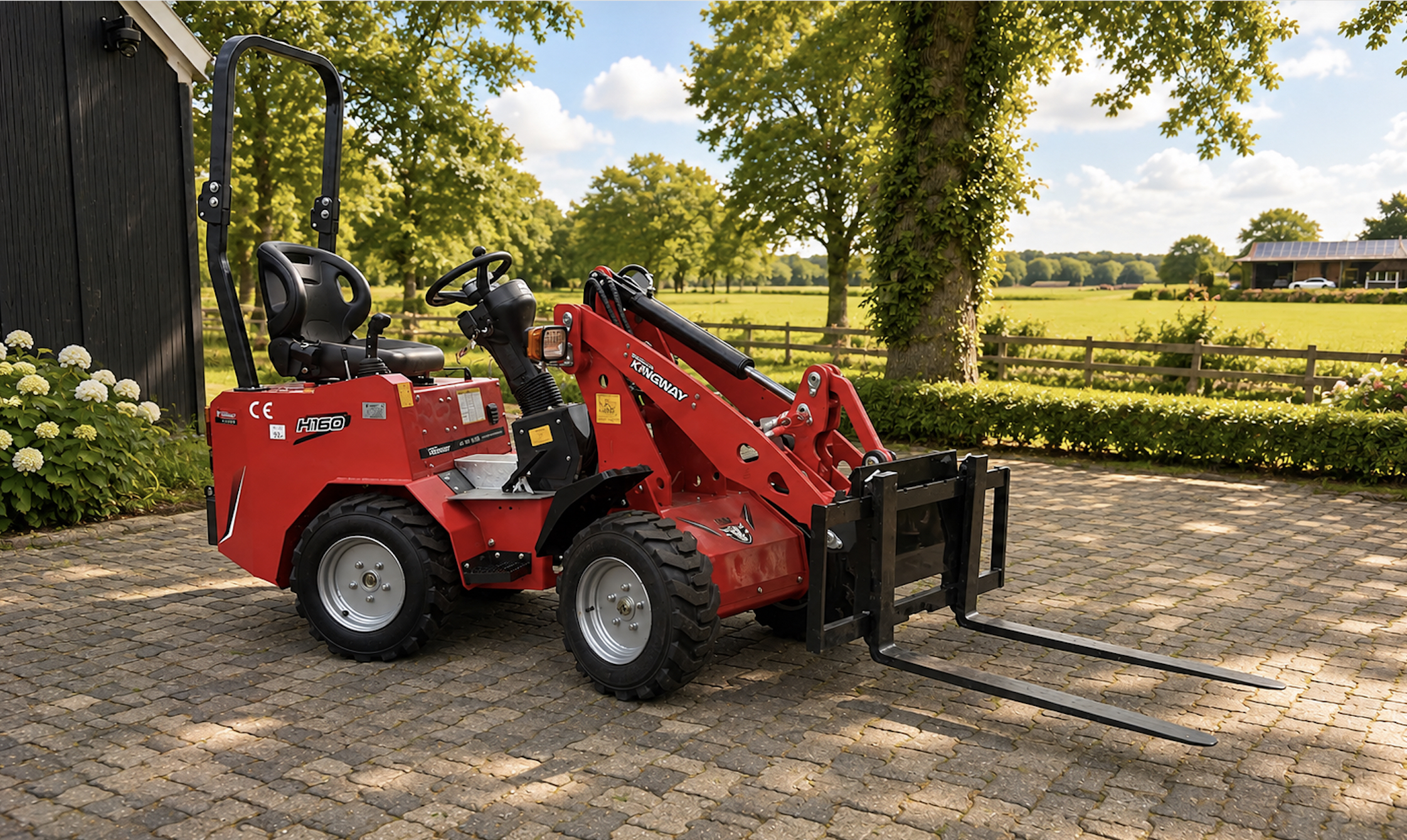 Kingway H160 Wiellader Kubota